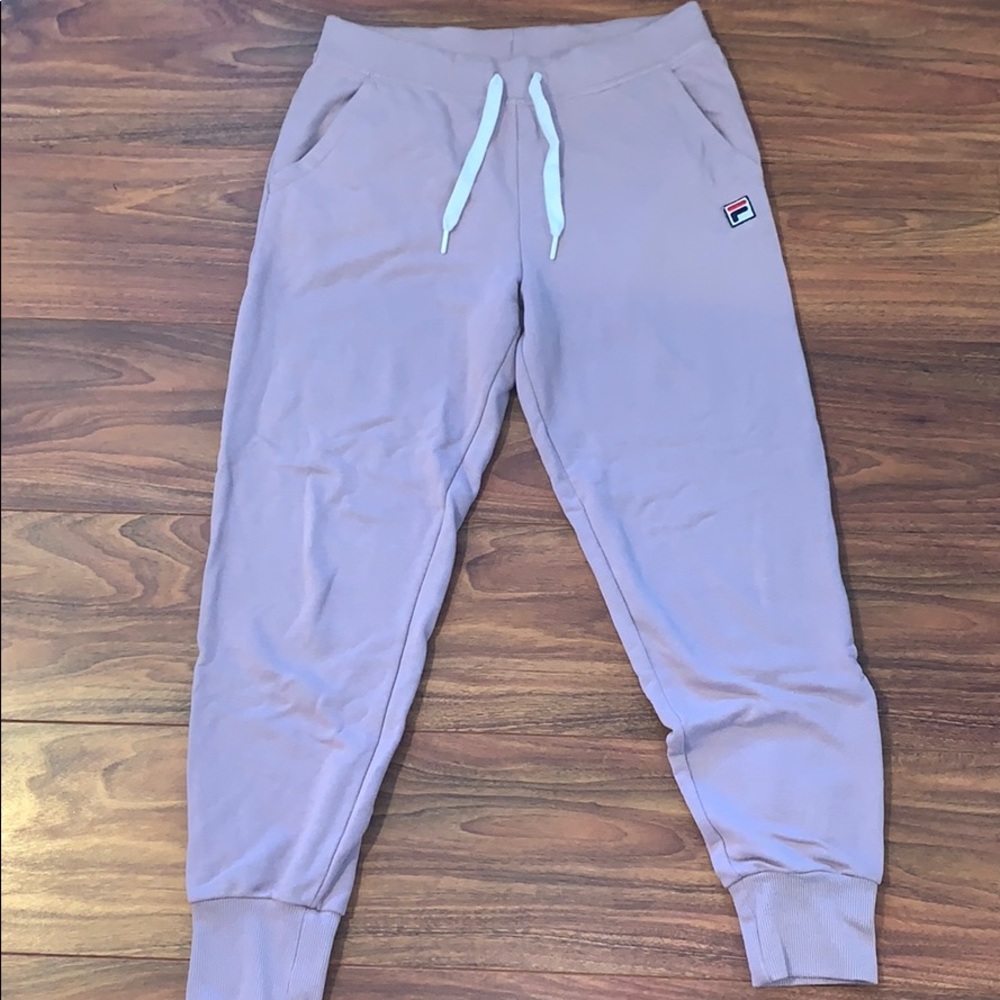 Lightweight mauve joggers